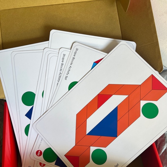 Shape Blocks Activity Set - Multicolor - Picture 3 of 4